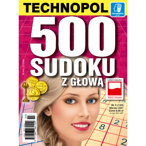 500 sudoku z głową